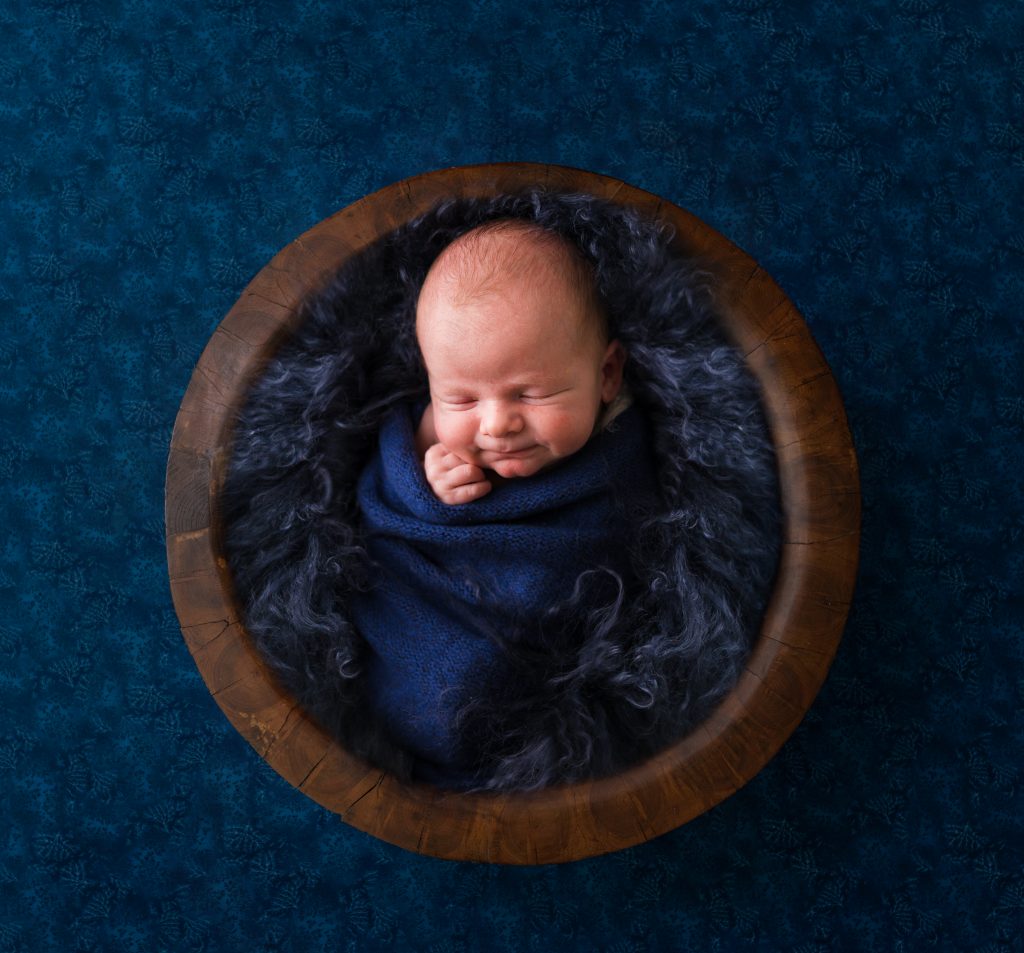 Baby Boy in Blue