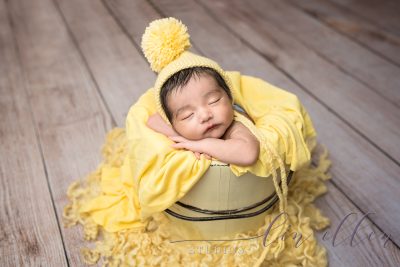 Newborn photoshoot in South Jersey Lin Ellen Studios